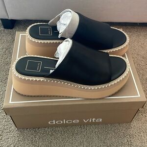 New dolce vita platform sandals. Never worn because wrong size.